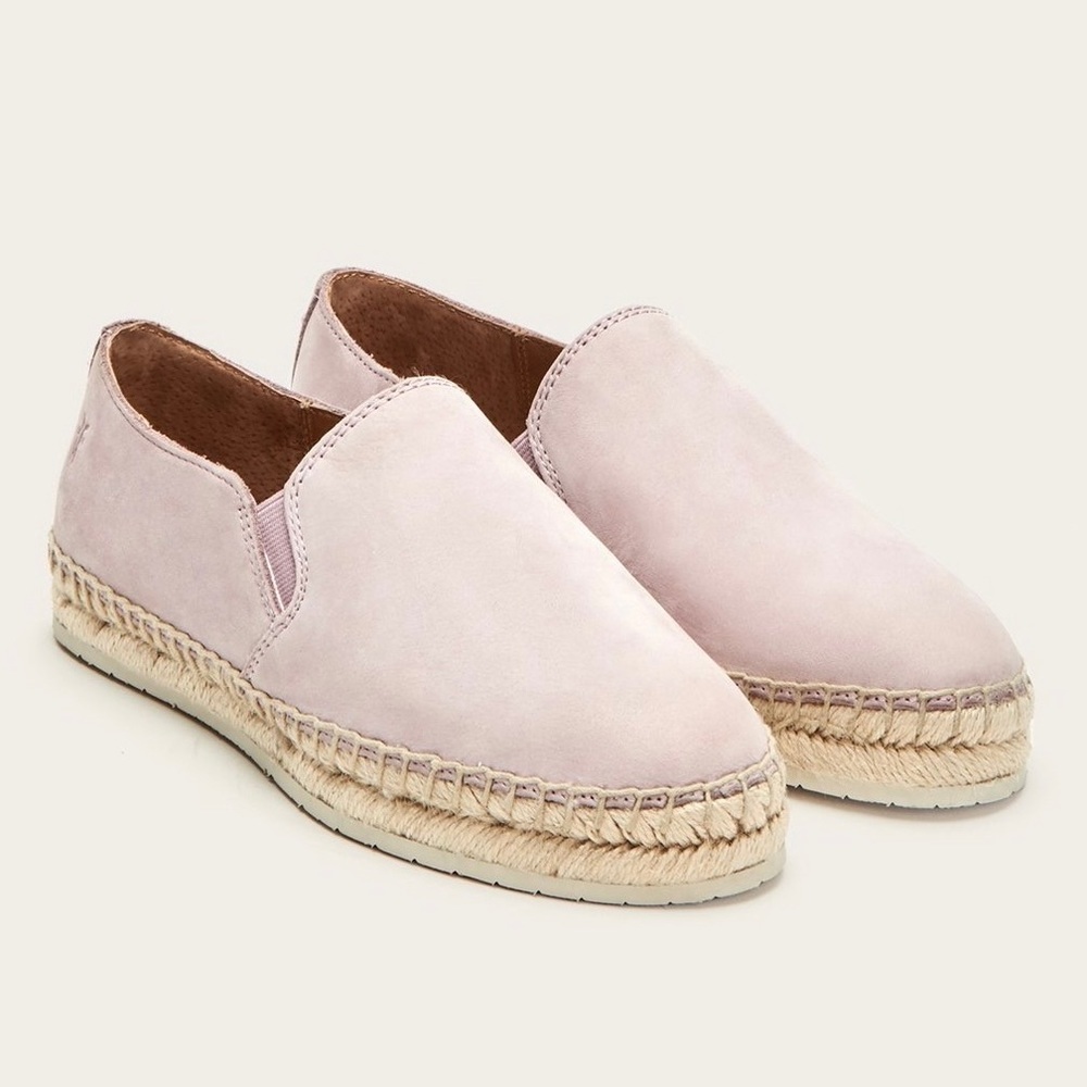 NIB Frye Isbel Espadrille Flats Loafers Lilac